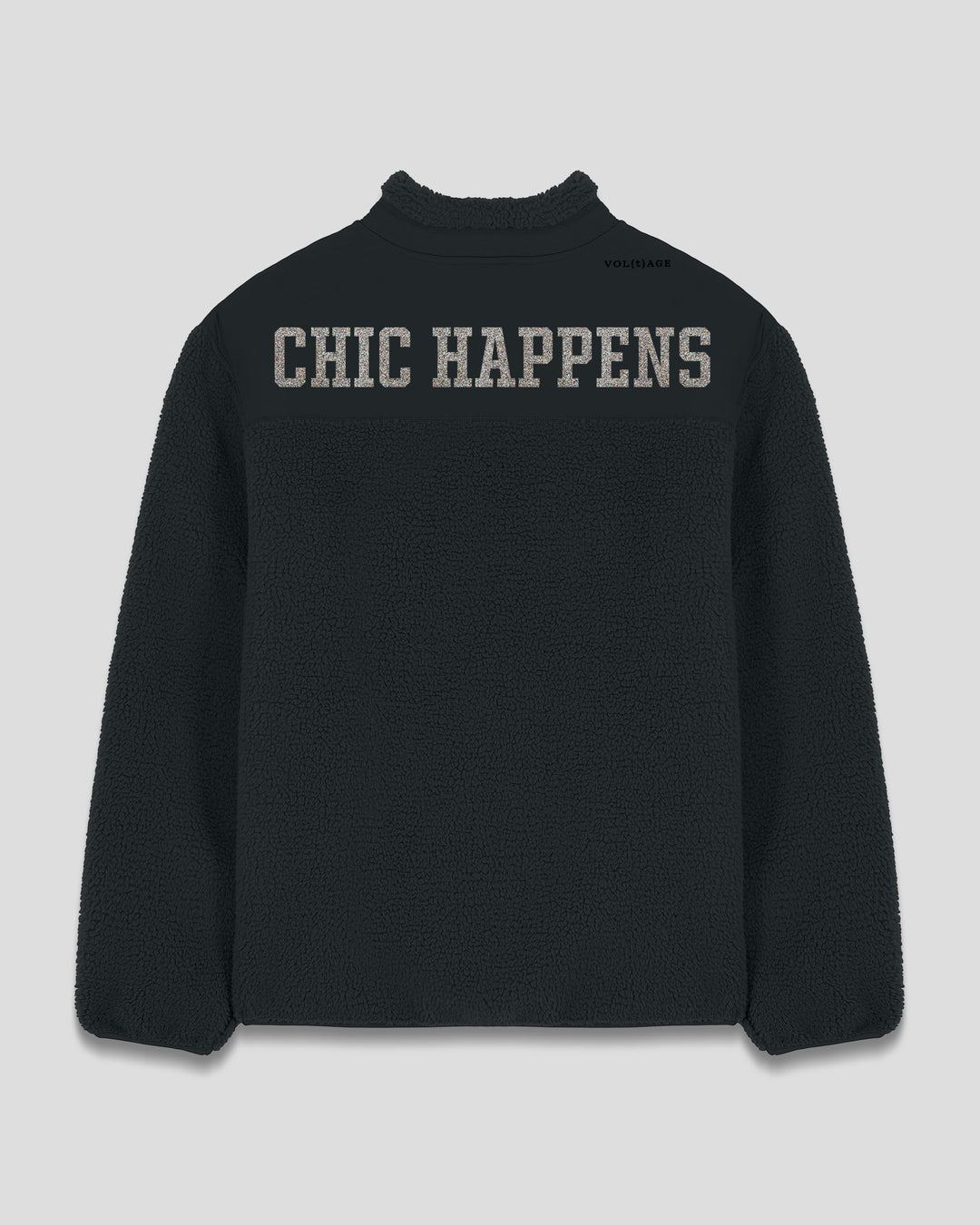 CHIC HAPPENS | WHAT A CHIC SHOW fleece sherpa jacket