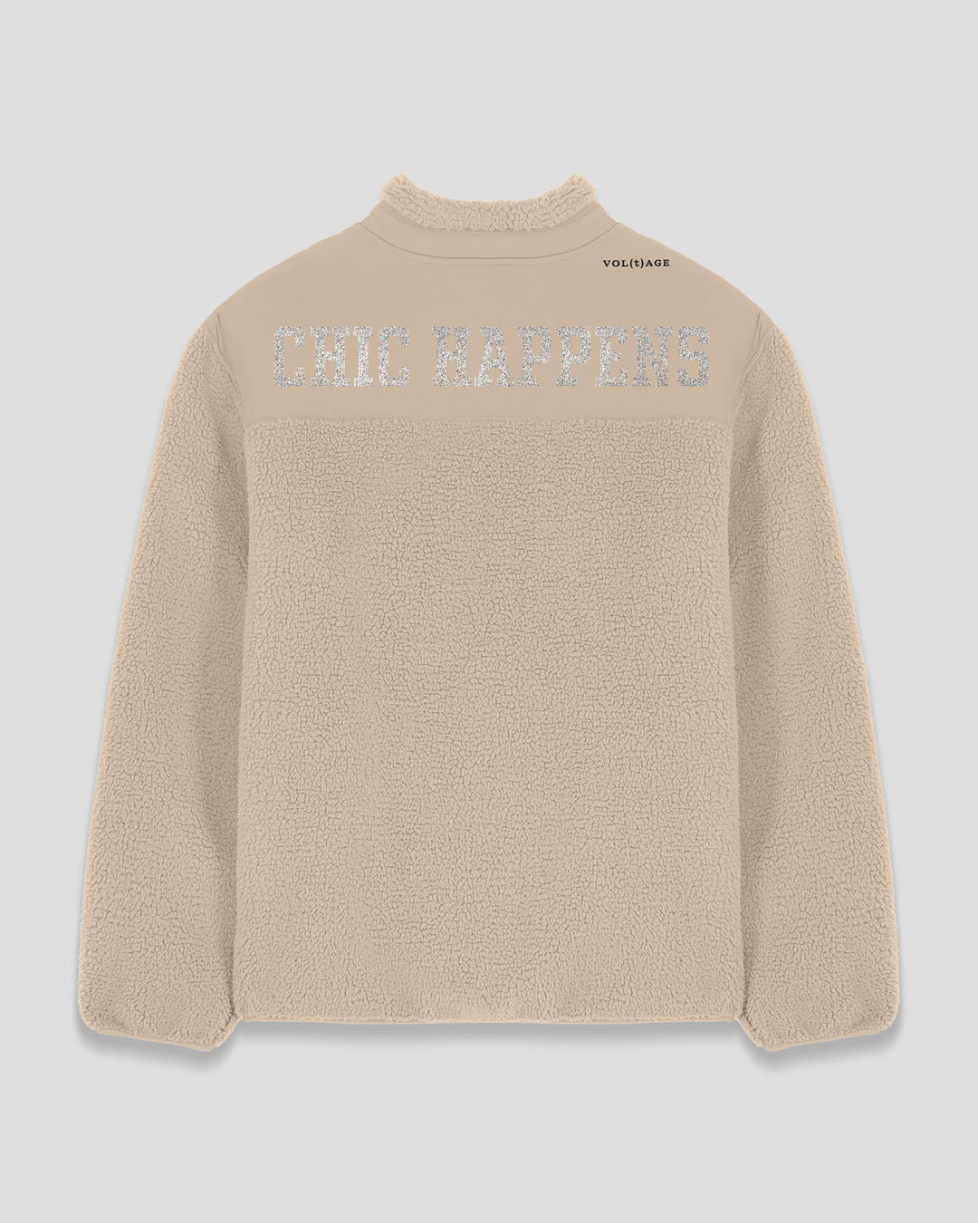 CHIC HAPPENS | WHAT A CHIC SHOW fleece sherpa jacket