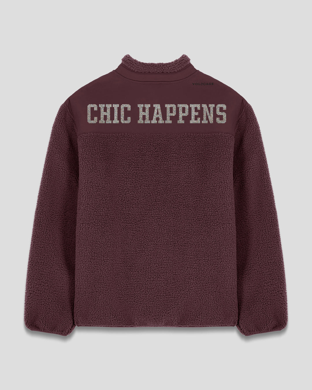 CHIC HAPPENS | WHAT A CHIC SHOW fleece sherpa jacket