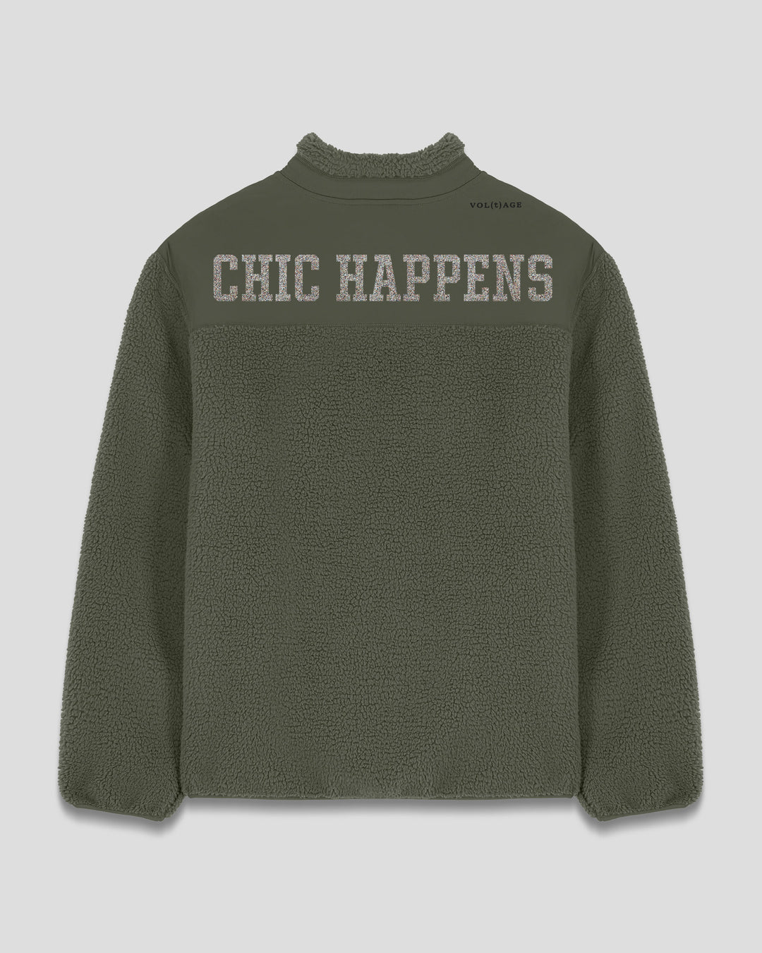 CHIC HAPPENS | WHAT A CHIC SHOW fleece sherpa jacket
