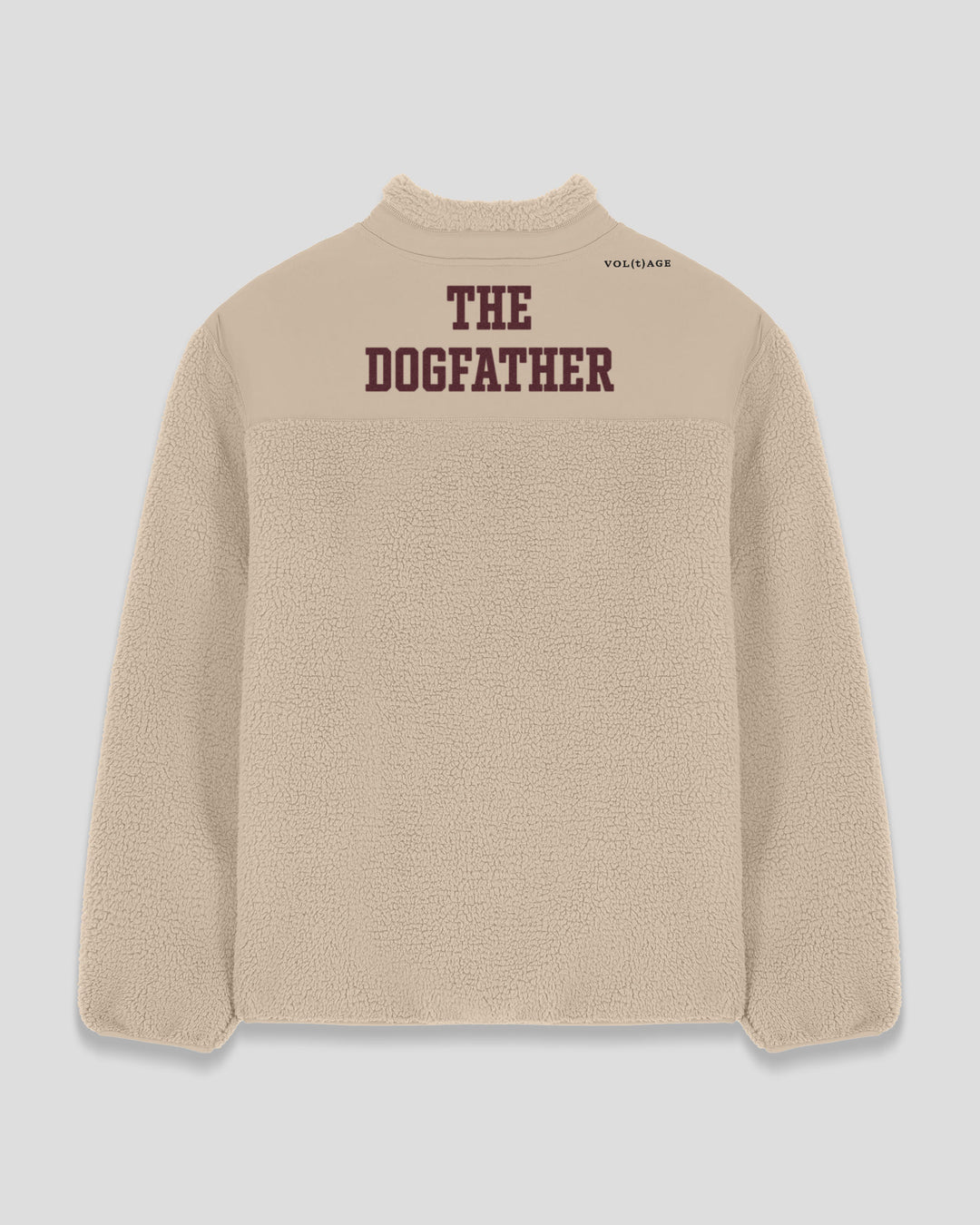 THE DOGFATHER | DOG'S BEST FRIEND fleece sherpa jacket