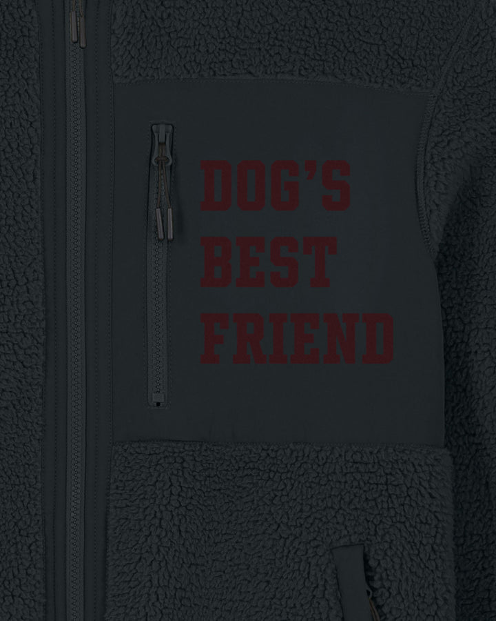 THE DOGFATHER | DOG'S BEST FRIEND fleece sherpa jacket