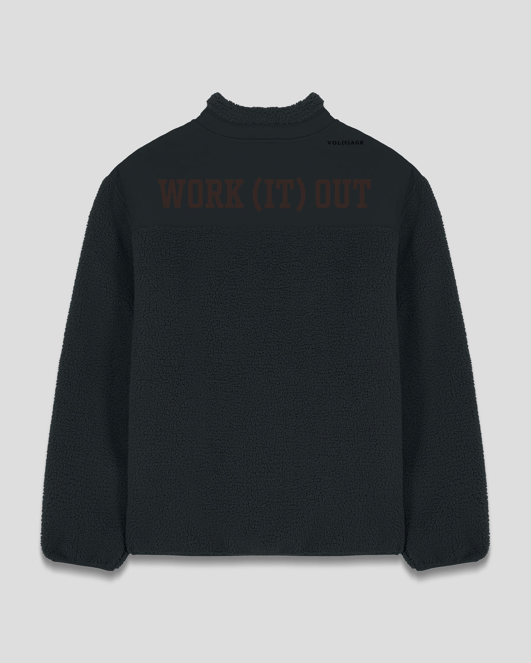 WORK (IT) OUT |FIELD TEST(ED) fleece sherpa jacket