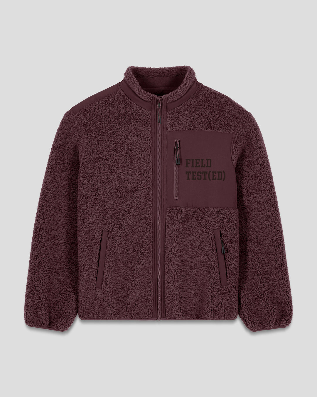 WORK (IT) OUT |FIELD TEST(ED) fleece sherpa jacket