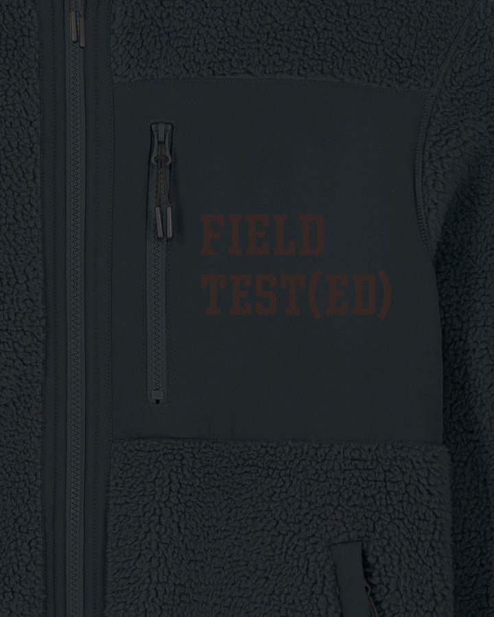 WORK (IT) OUT| FIELD TEST(ED) fleece sherpa vest