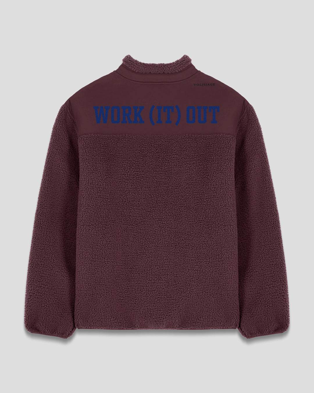 WORK (IT) OUT |MISS FIT fleece sherpa jacket