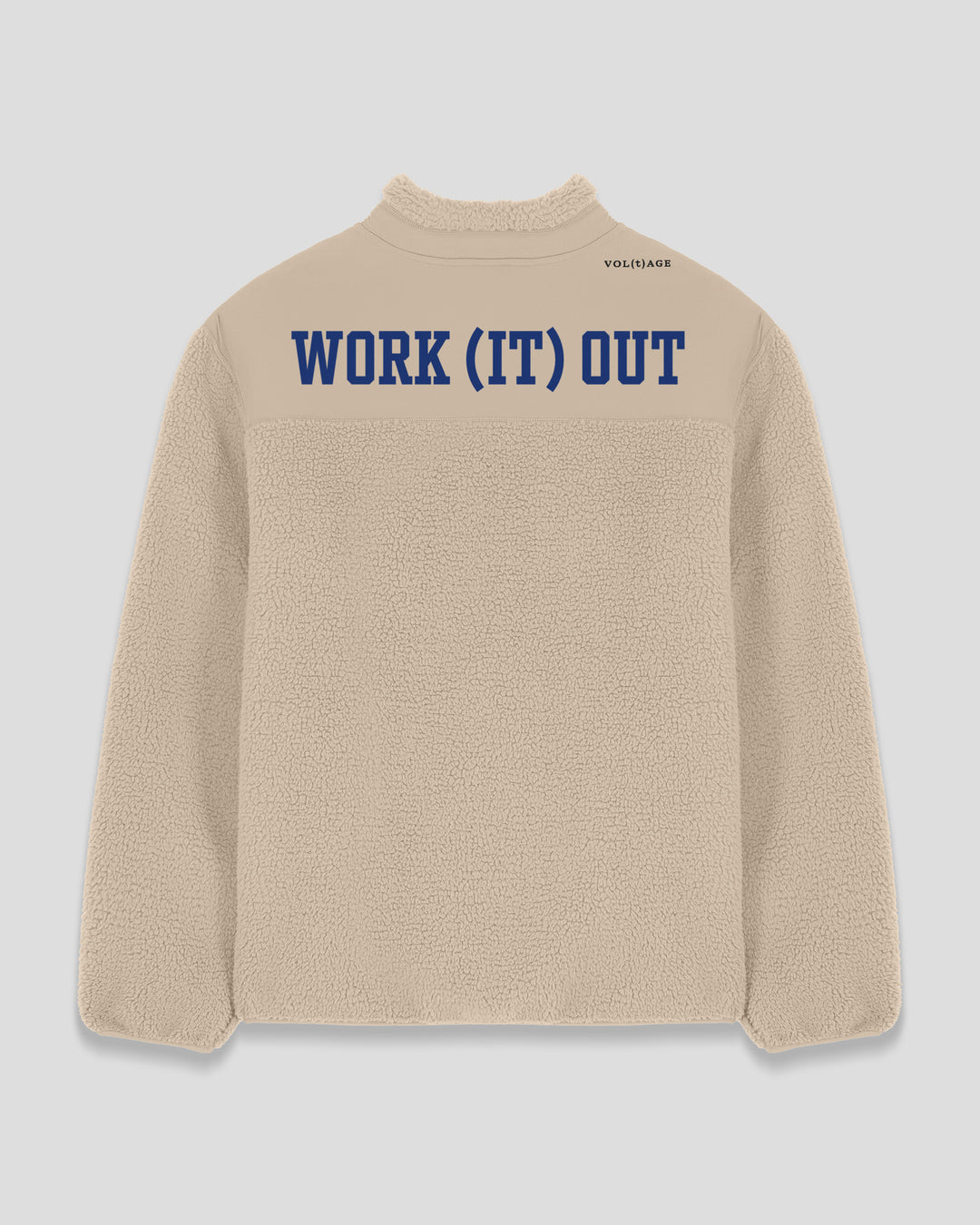 WORK (IT) OUT |MISS FIT fleece sherpa jacket