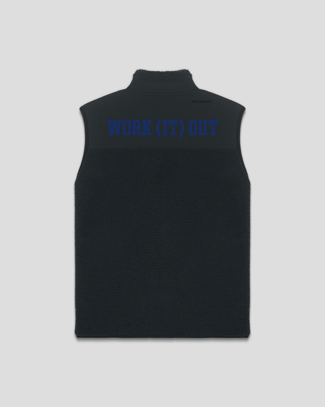 WORK (IT) OUT| MISS FIT fleece sherpa vest