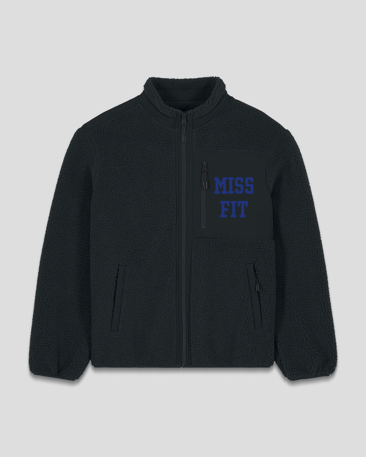 WORK (IT) OUT |MISS FIT fleece sherpa jacket