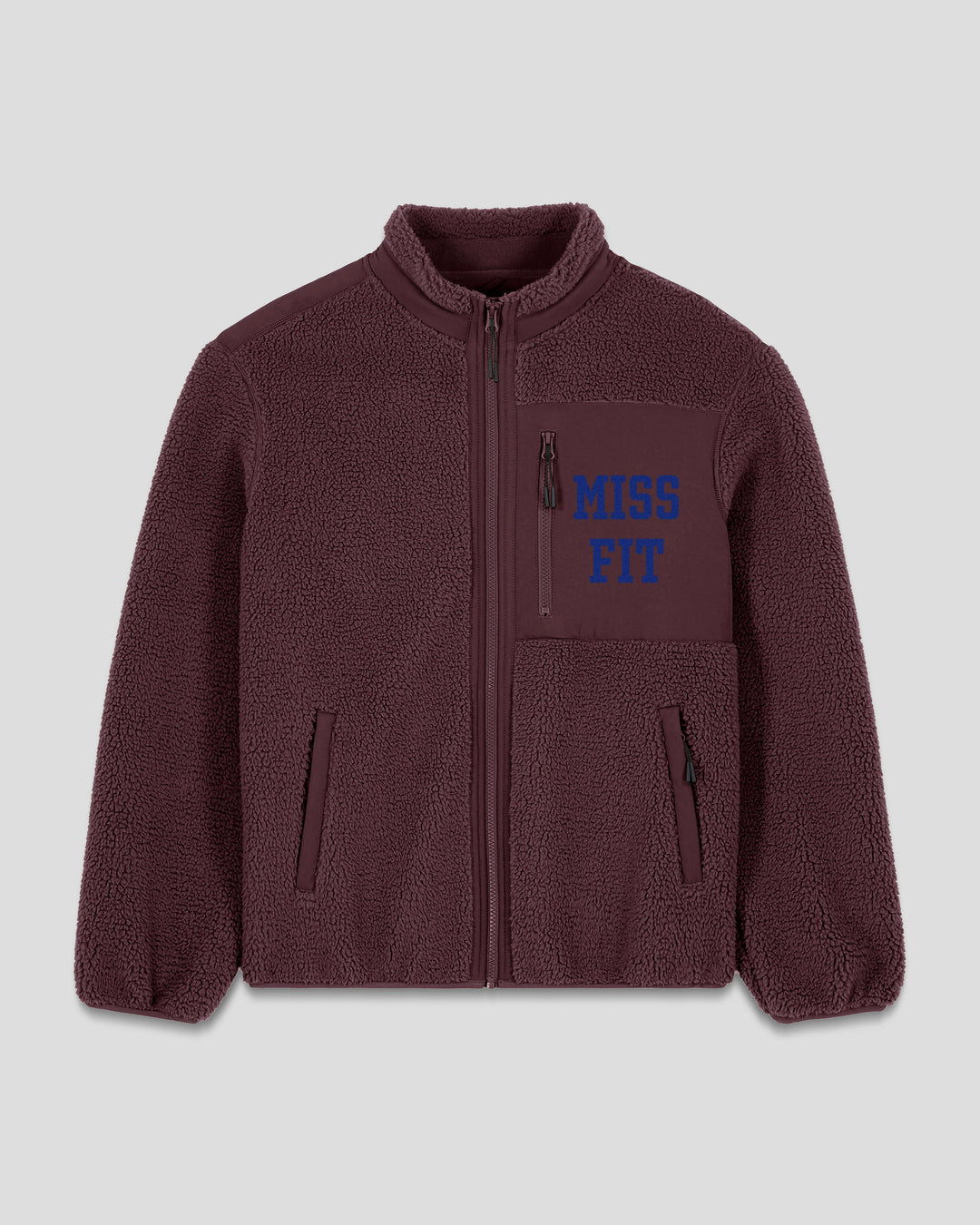 WORK (IT) OUT |MISS FIT fleece sherpa jacket