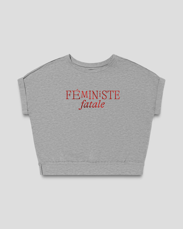FEMINISTE FATALE fitted smart-tee