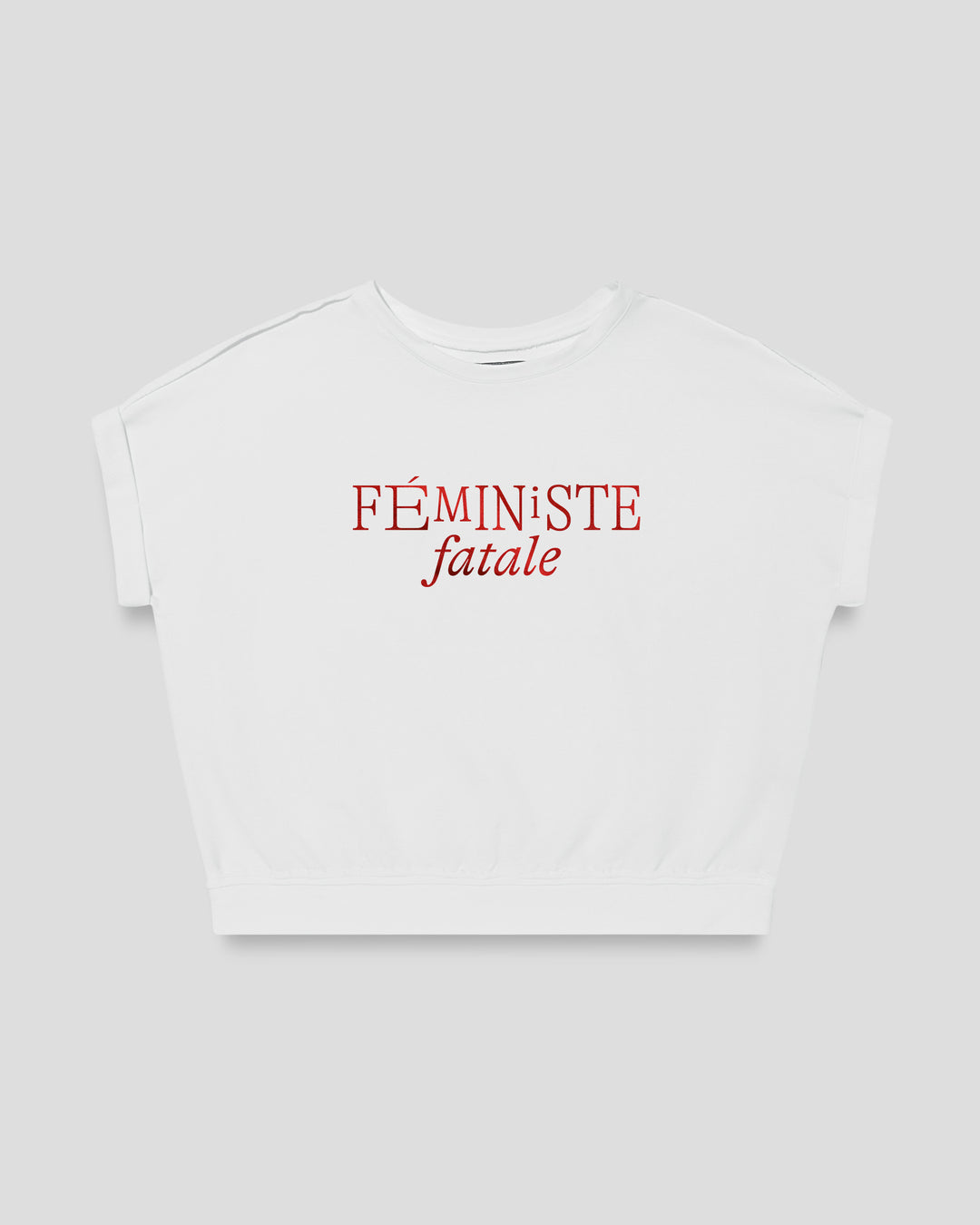 FEMINISTE FATALE fitted smart-tee