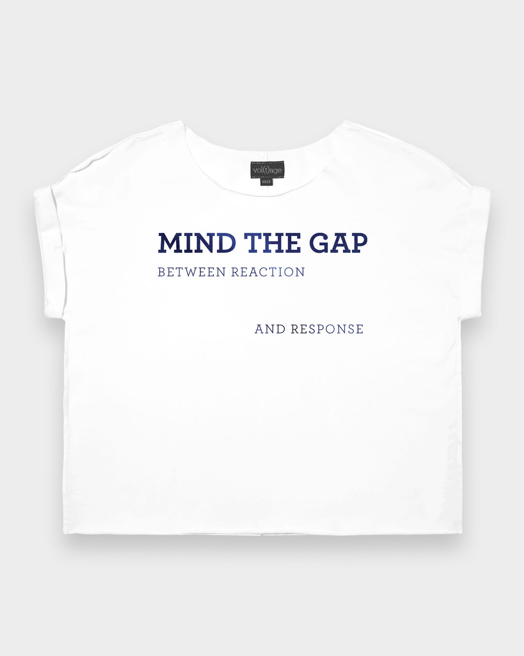 MIND THE GAP relaxed smart-tee