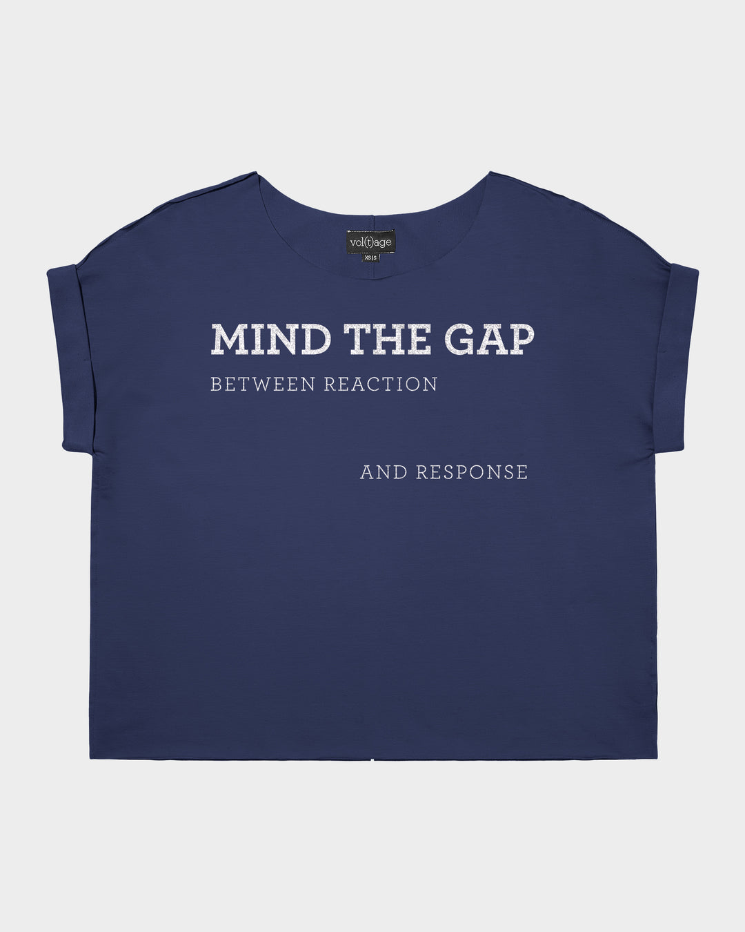 MIND THE GAP relaxed smart-tee