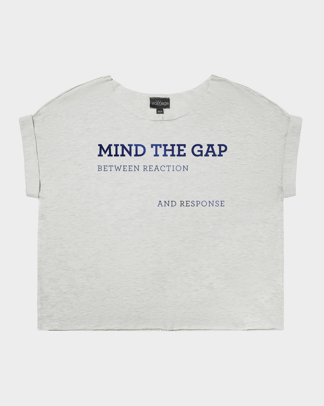 MIND THE GAP relaxed smart-tee