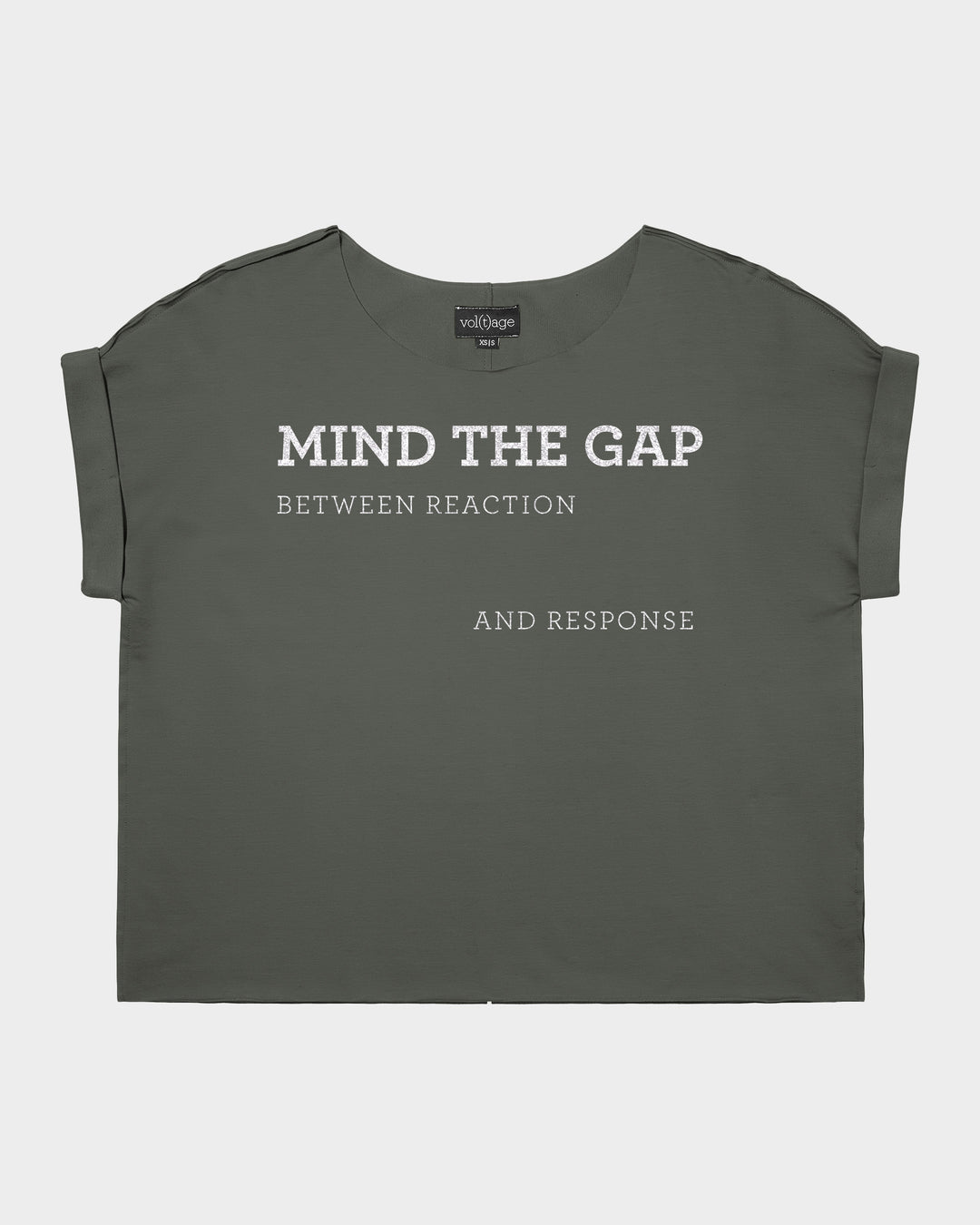 MIND THE GAP relaxed smart-tee