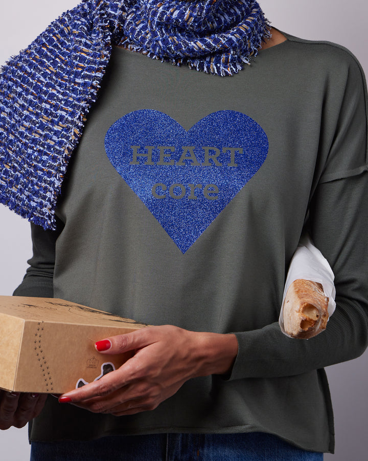 HEART core relaxed smart-shirt