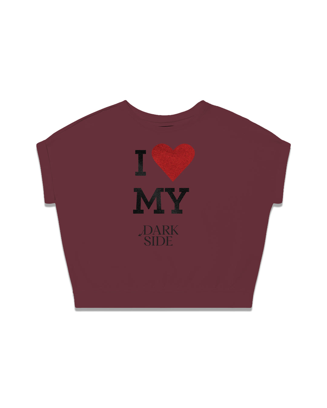 I LOVE MY DARK SIDE. fitted smart-tee