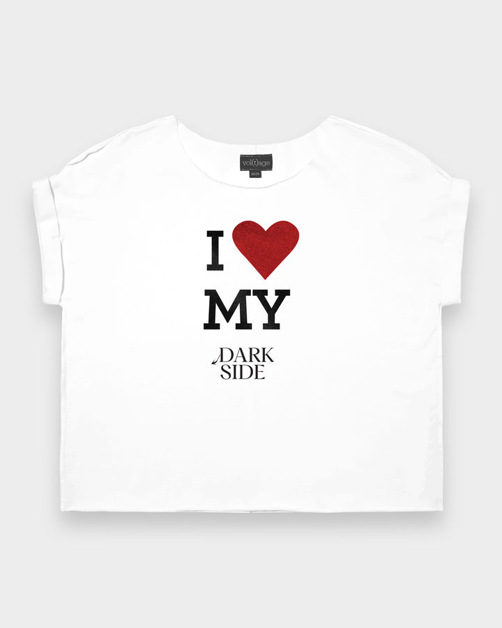 I LOVE MY DARK SIDE relaxed smart-tee