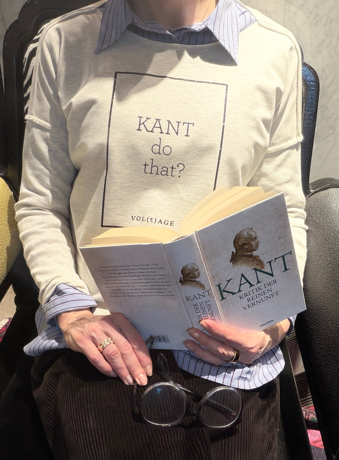 KANT do that? relaxed smart-shirt