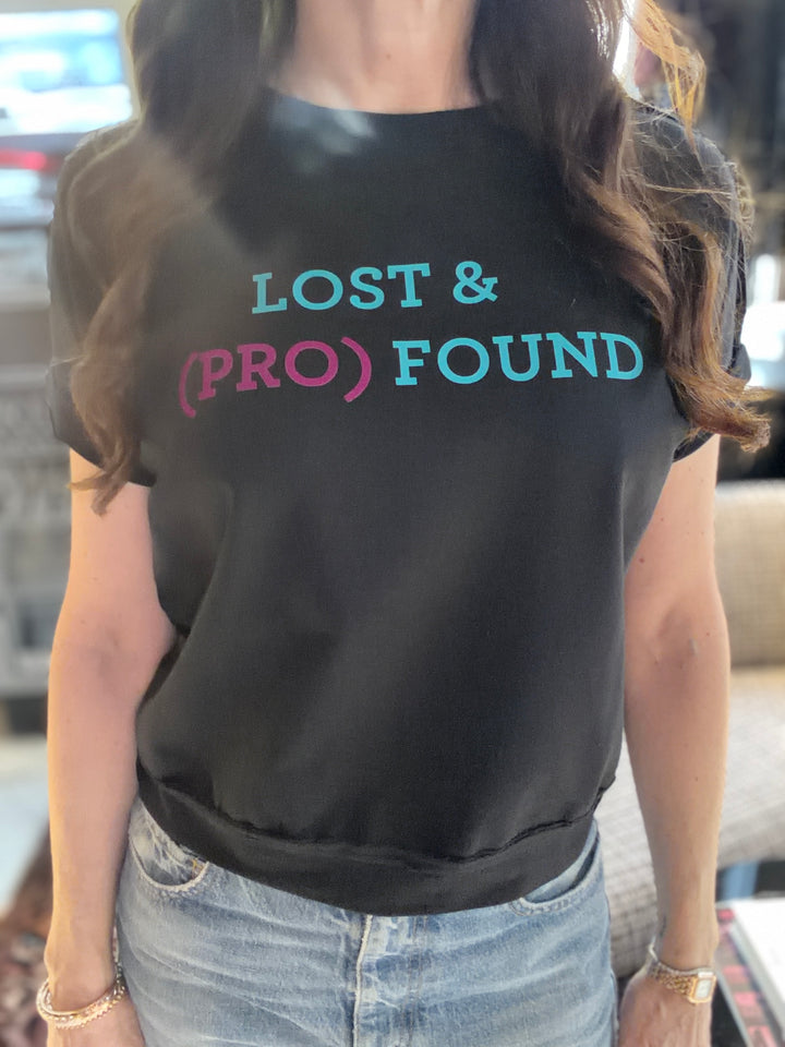 LOST & (PRO)FOUND fitted smart-tee