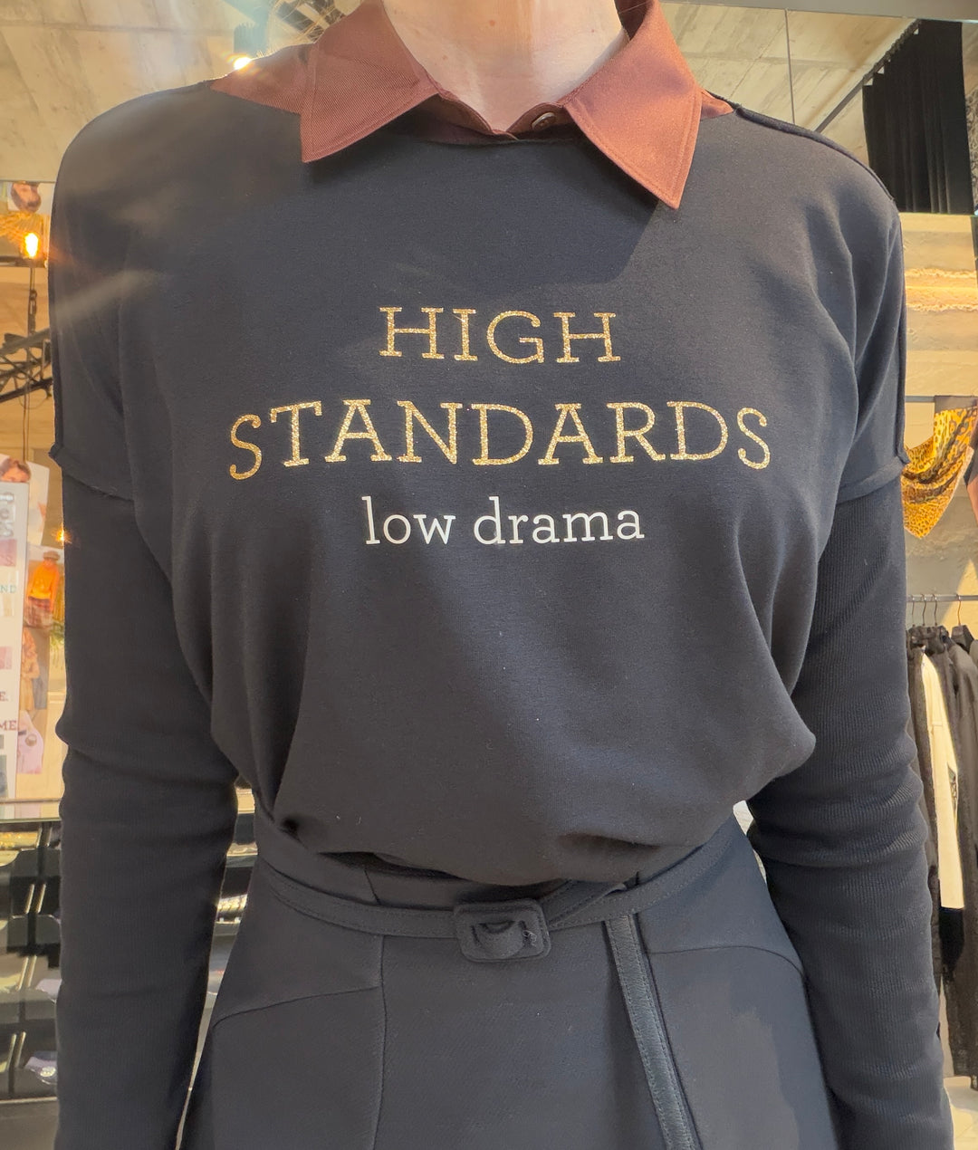 HIGH STANDARDS-low drama relaxed smart-shirt