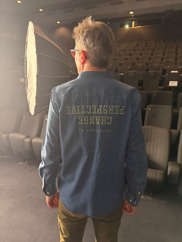 Denim Shirt for HIM CHANGE PERSPECTIVE