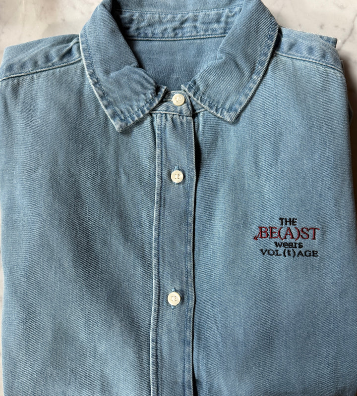 Denim Shirt for HER The BE(A)ST wears vol(t)age.