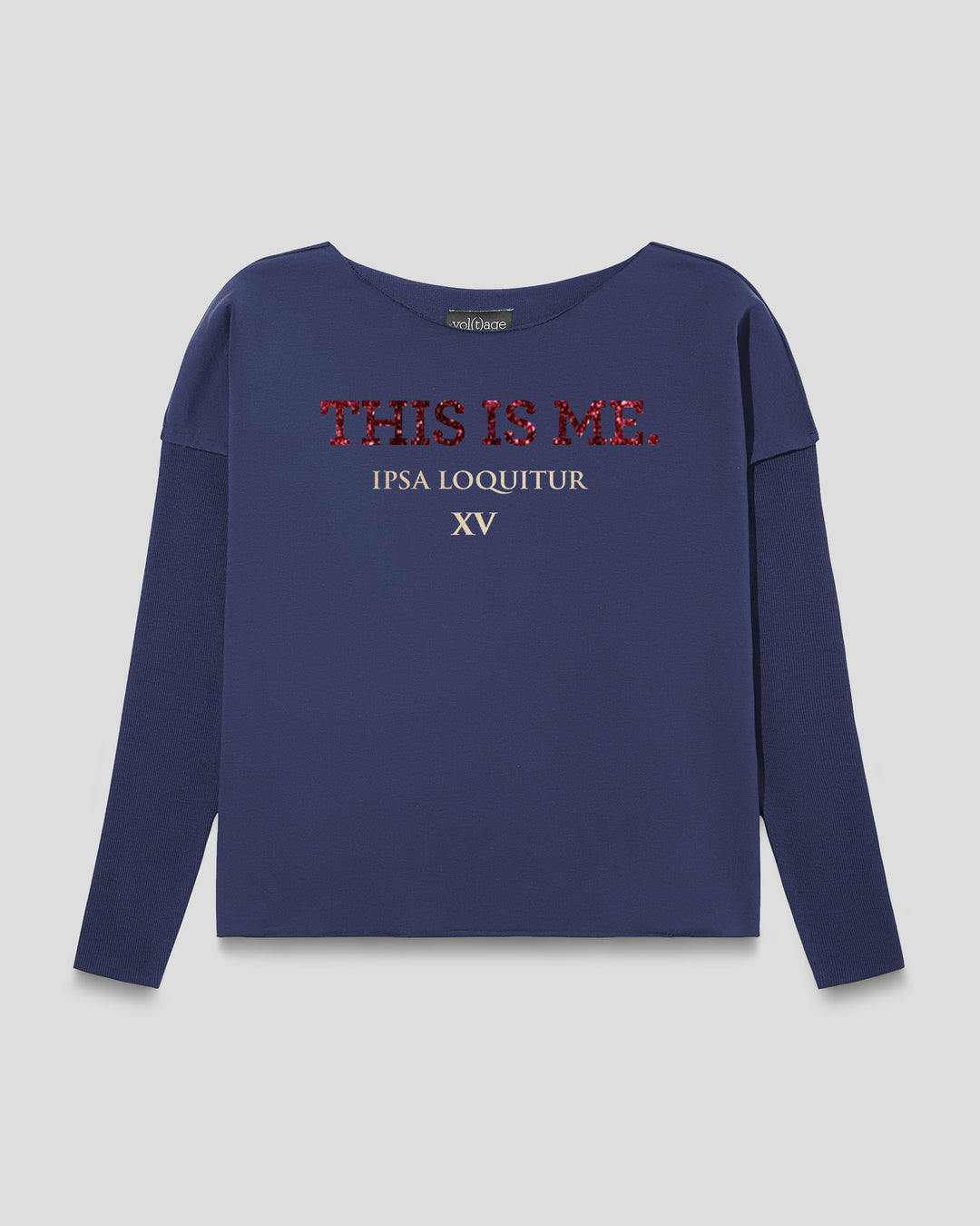 THIS IS ME / ipsa loquitur relaxed smart-shirt