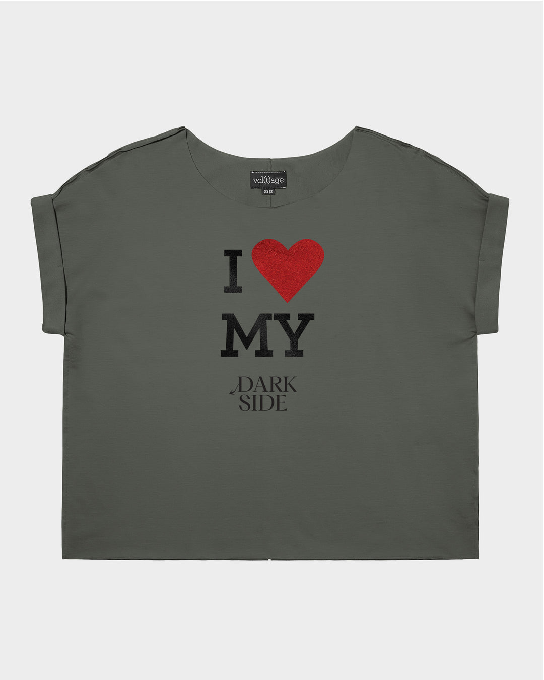 I LOVE MY DARK SIDE relaxed smart-tee