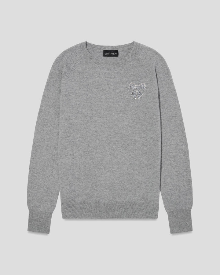BOW cashmere sweater