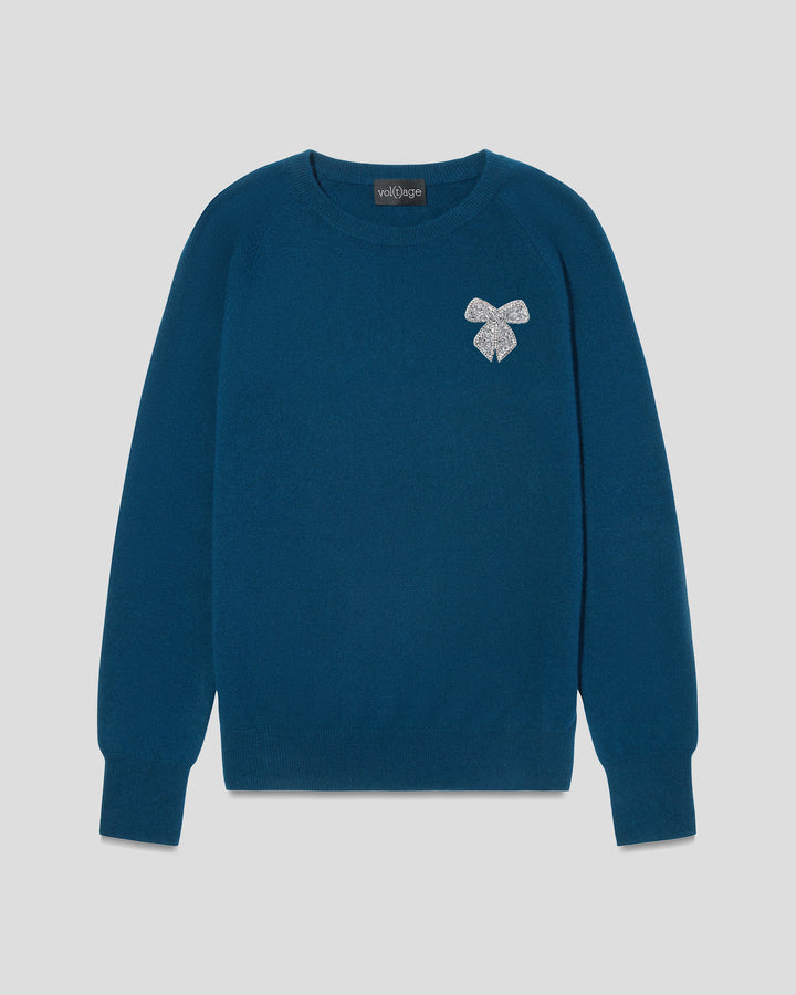 BOW cashmere sweater