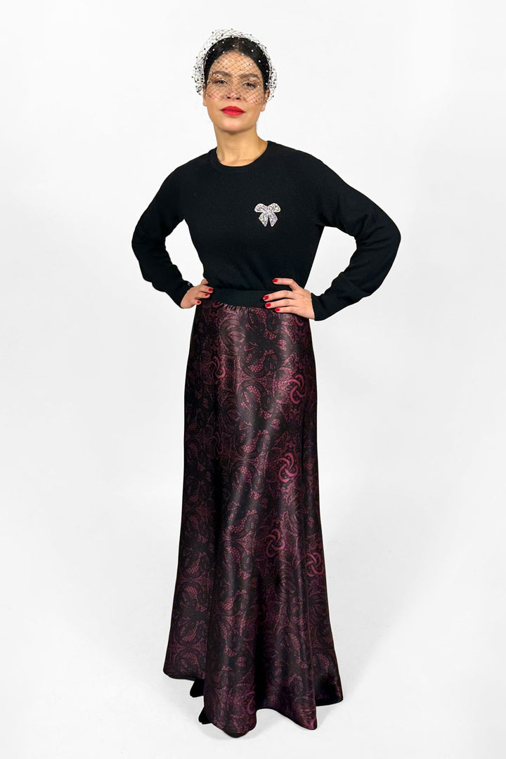 BOW cashmere sweater