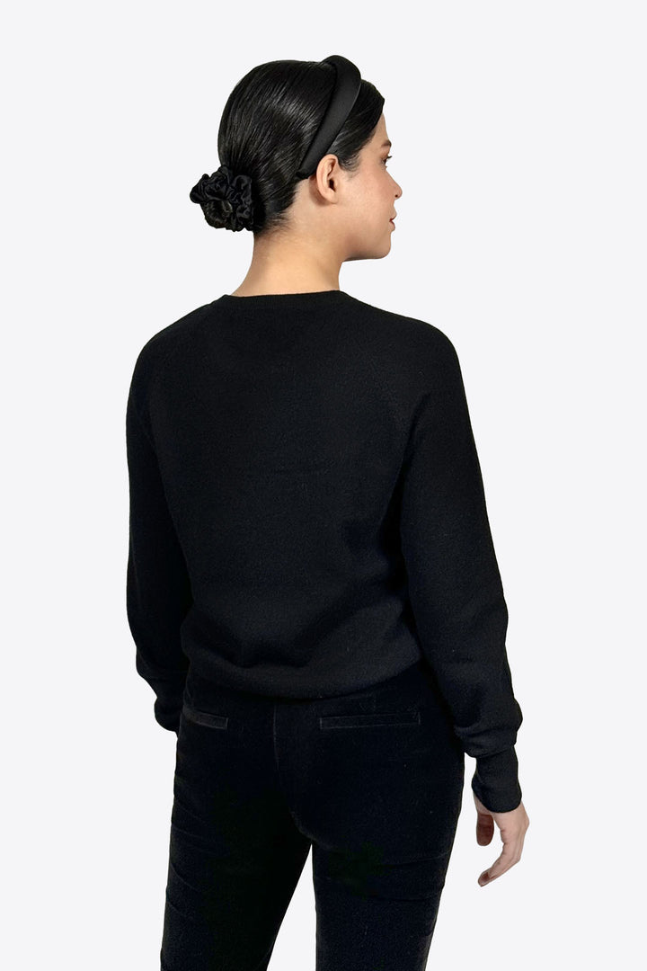 BOW cashmere sweater
