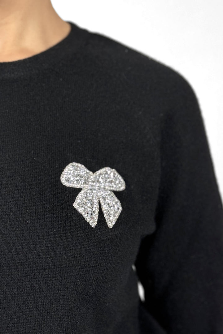 BOW cashmere sweater
