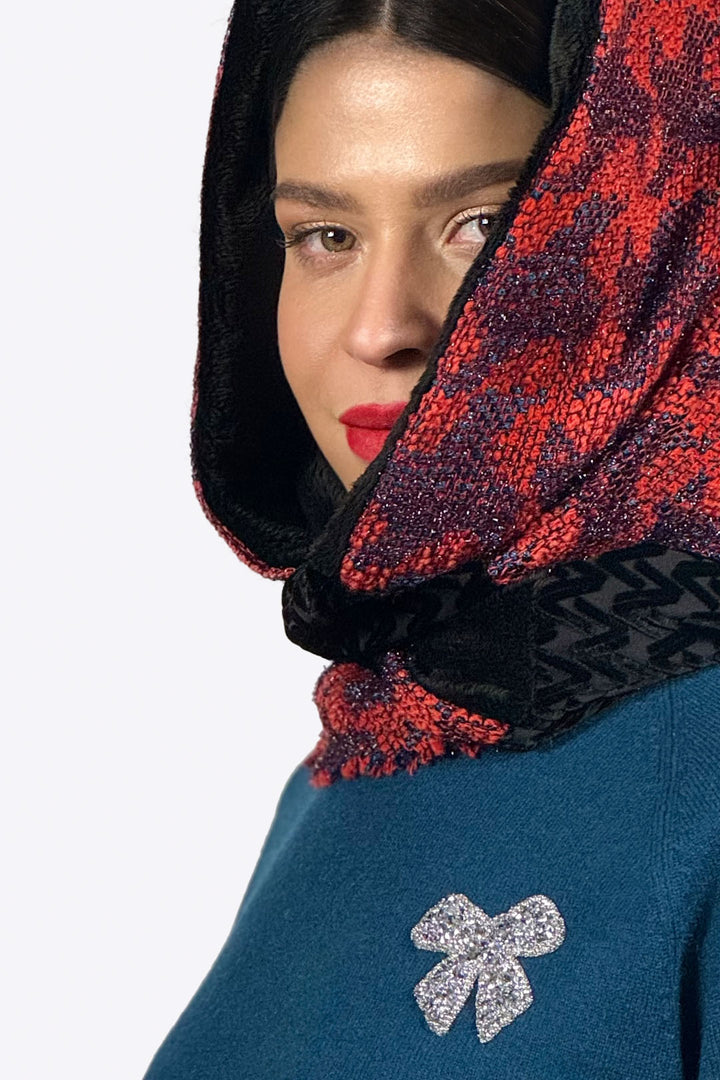 BOW cashmere sweater