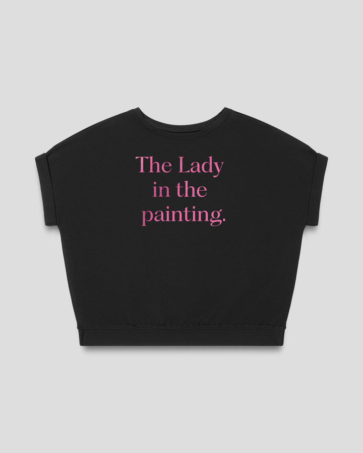 The Lady in the Painting. fitted smart-tee