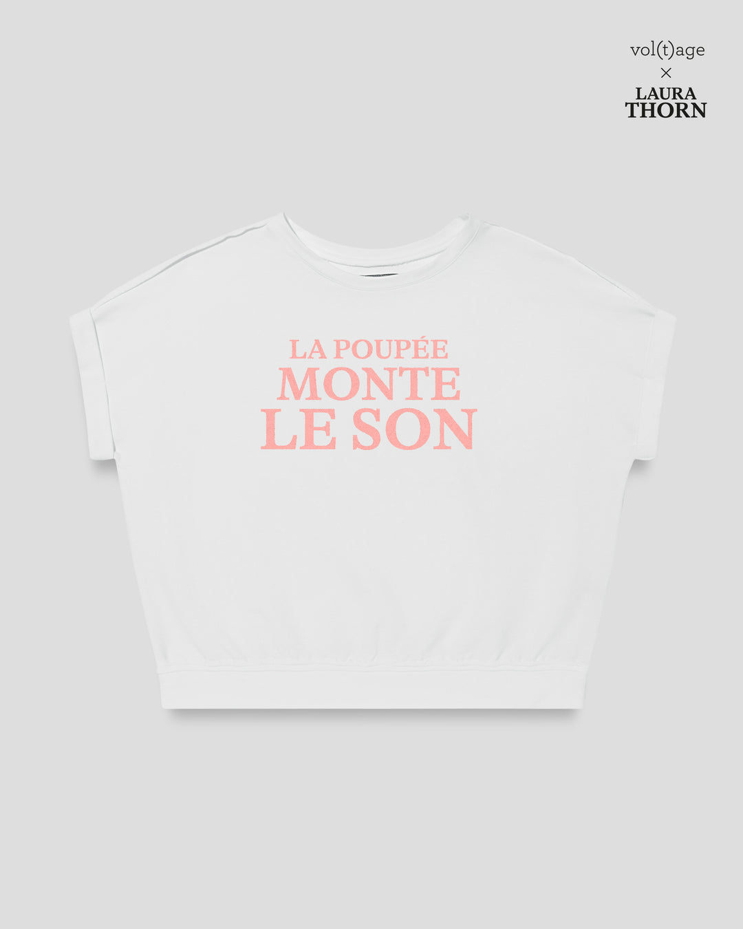 LA POUPEE MONTE LE SON fitted smart-tee