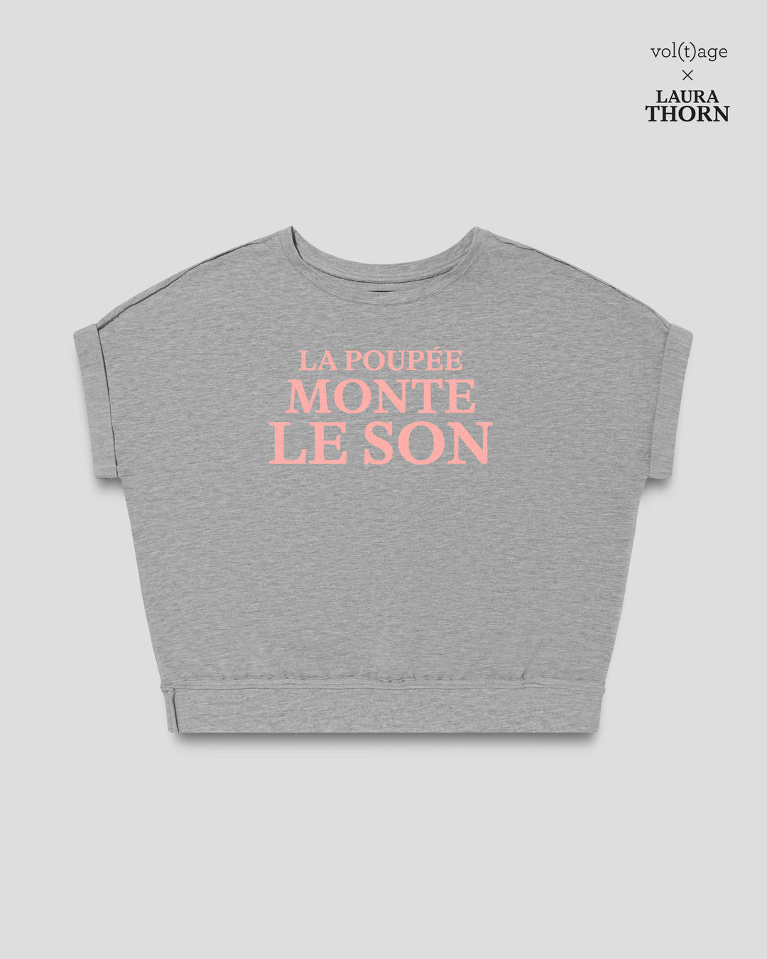 LA POUPEE MONTE LE SON fitted smart-tee