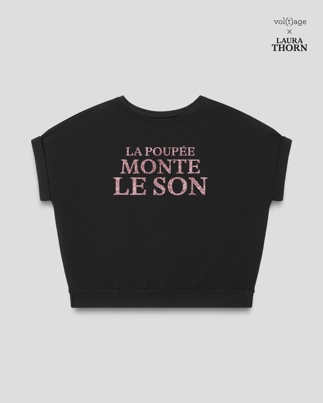 LA POUPEE MONTE LE SON fitted smart-tee