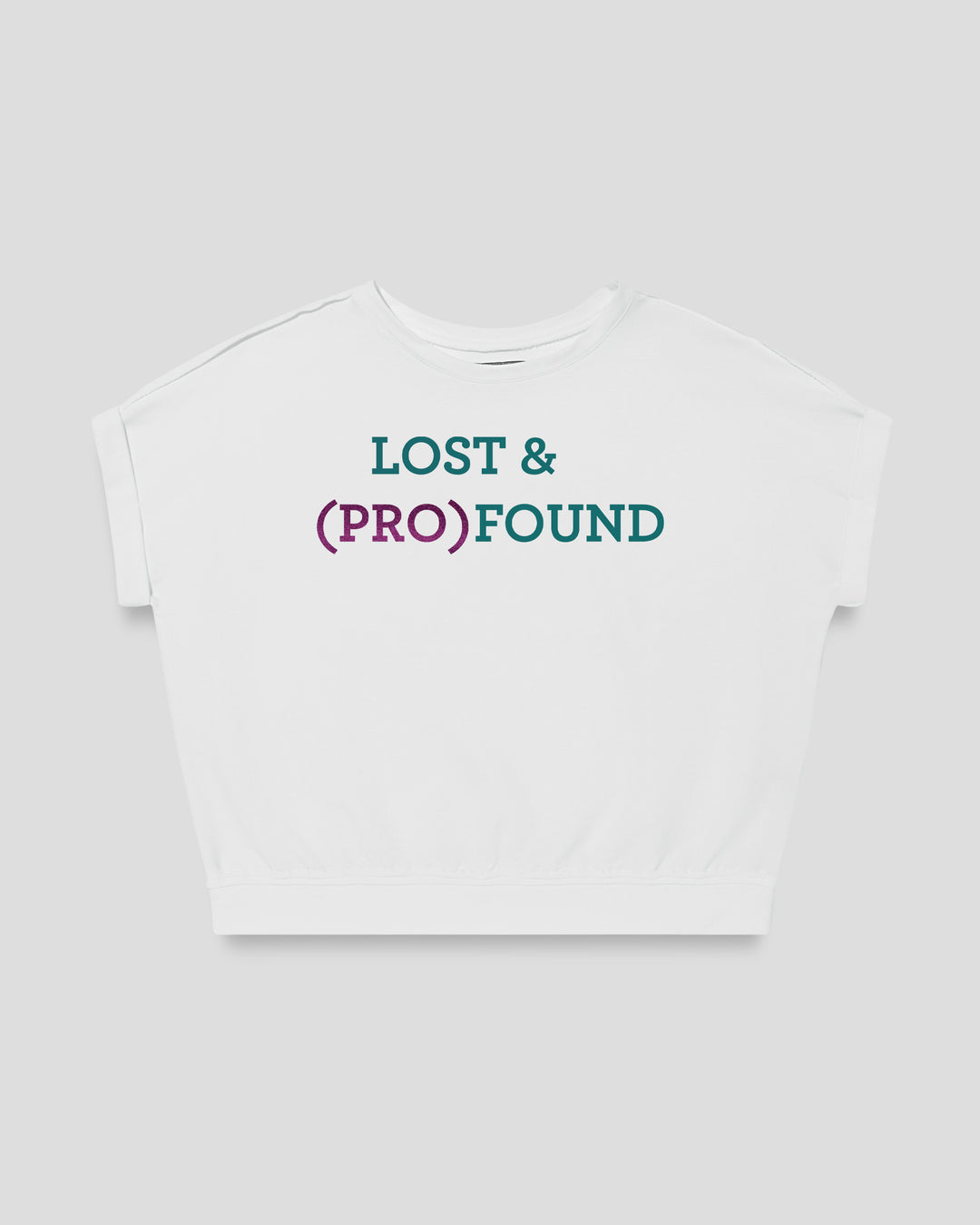 LOST & (PRO)FOUND fitted smart-tee
