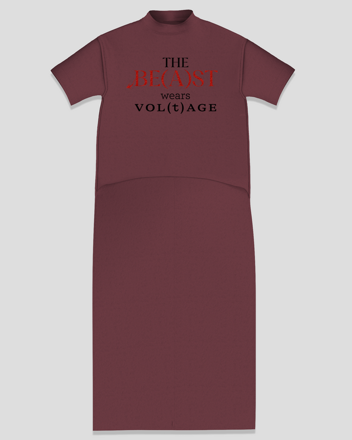 THE BE(A)ST wears vol(t)age. long train smart-tee