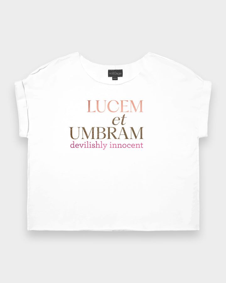 LUCEM et UMBRAM relaxed smart-tee