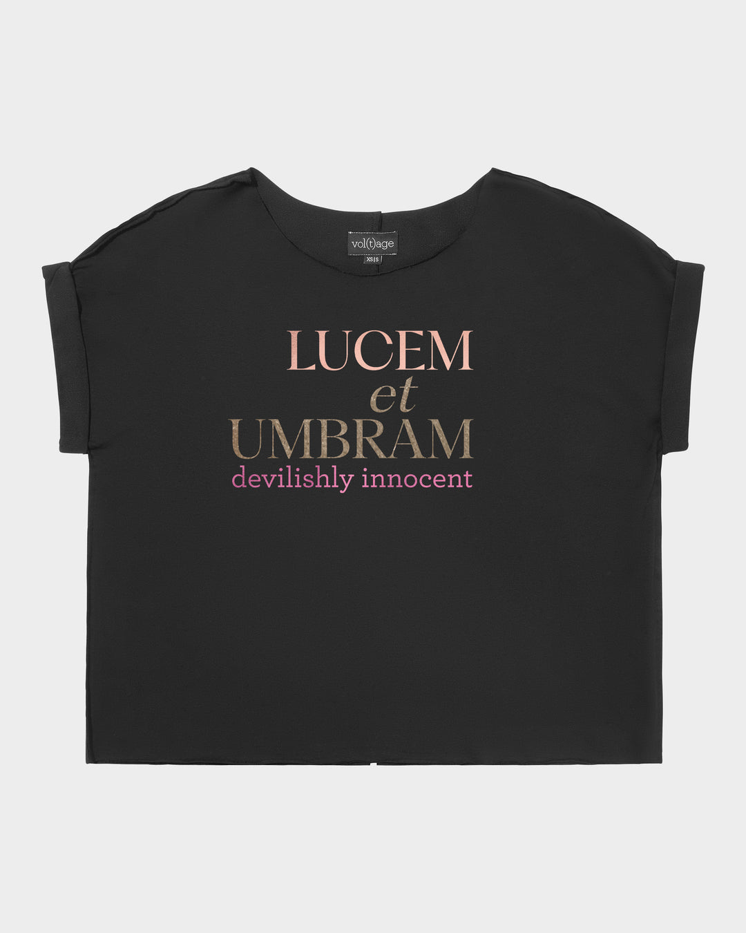 LUCEM et UMBRAM relaxed smart-tee