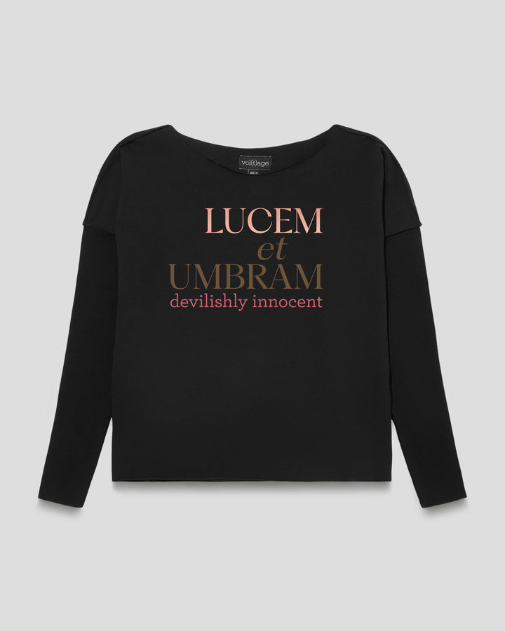 LUCEM et UMBRAM relaxed smart-shirt