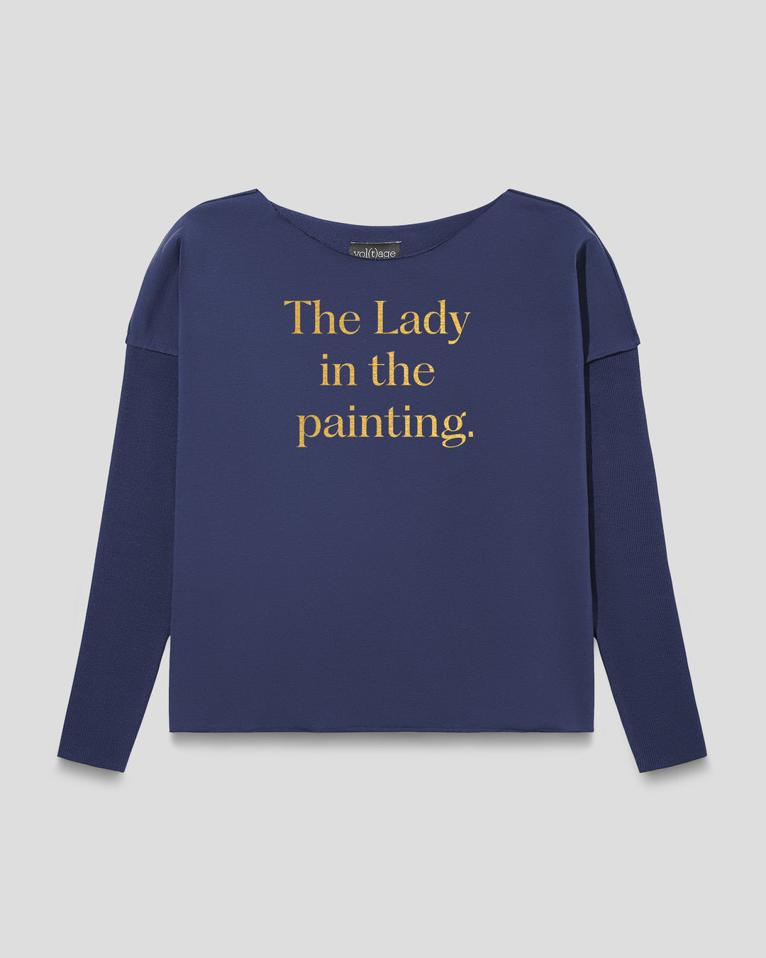 THE LADY IN THE PAINTING relaxed smart-shirt