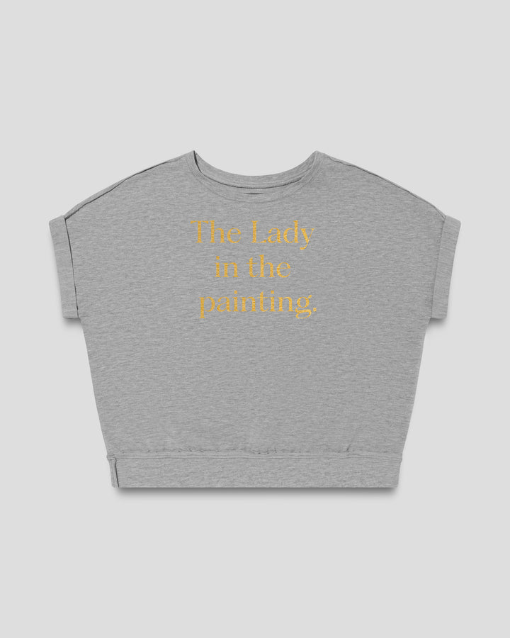 The Lady in the Painting. fitted smart-tee