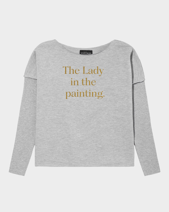 THE LADY IN THE PAINTING relaxed smart-shirt