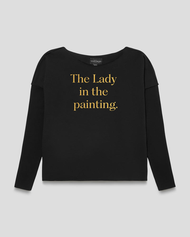THE LADY IN THE PAINTING relaxed smart-shirt