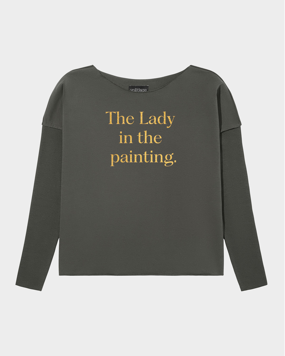 THE LADY IN THE PAINTING relaxed smart-shirt